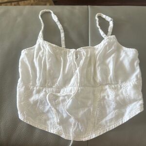 Hollister white top